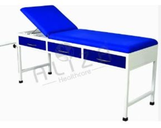 Examination Couch Half - Mild Steel, 30 Inch Height | Ideal For Hospitals And Clinics