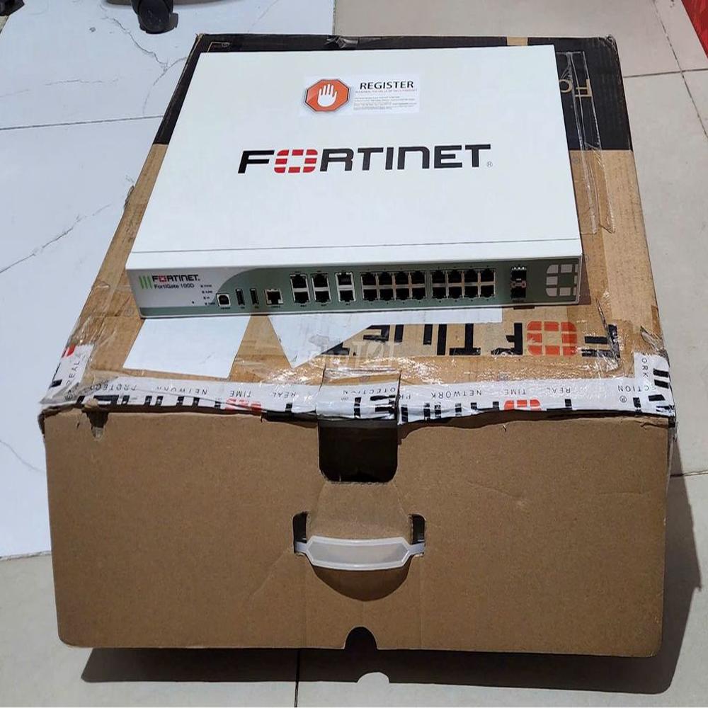 Fortinet Fortigate Firewall - 240v, 800 Mbps Throughput, 16 Gbps Vpn, 500,000 Sessions, 10 Configurable Ports, 8 Gbps Firewall Throughput, 120w Power Consumption