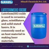 Lutetium (iii) Oxide Manufacturers, Suppliers, Exporters - White Solid Compound, Lu2o3, Molar Mass: 397.932 G/mol, Melting Point: 2490â°c