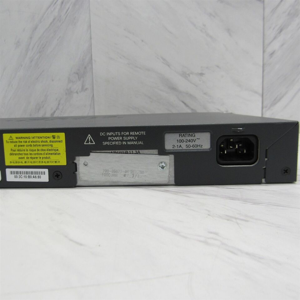 Cisco Catalyst Ws-c2960x-48ts-l Switch Dimension(l*w*h): 44.5 Cm X 27.9 Cm X 4.5cm Centimeter (Cm)