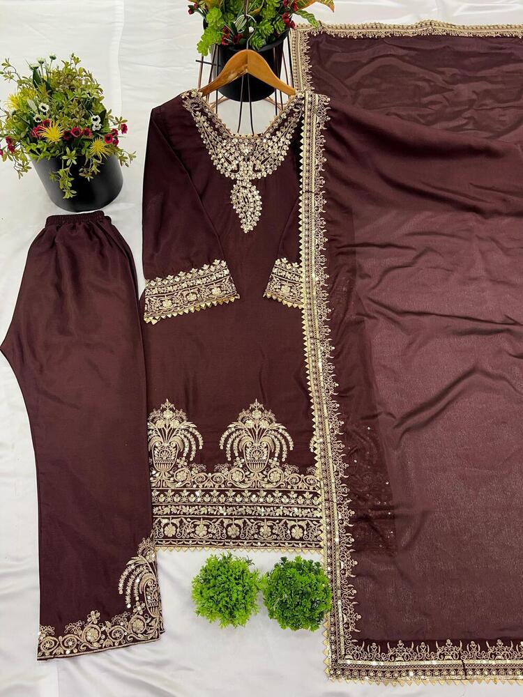 KURTI PANT WITH DUPATTA