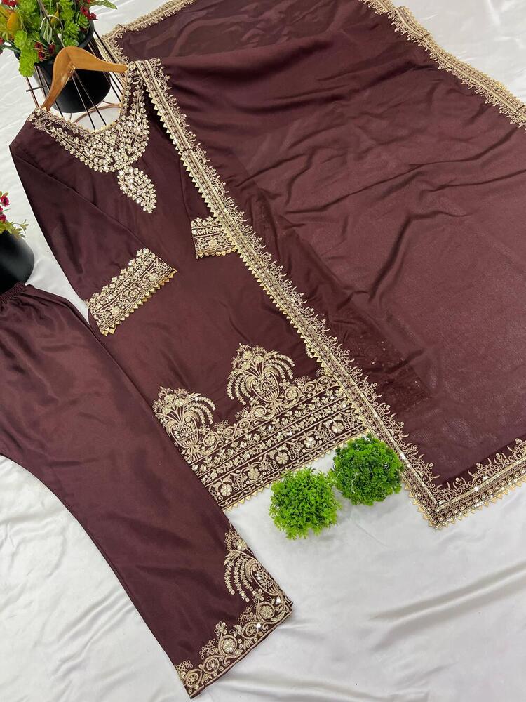 KURTI PANT WITH DUPATTA