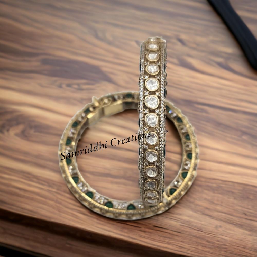 Diamond Polki Bangle