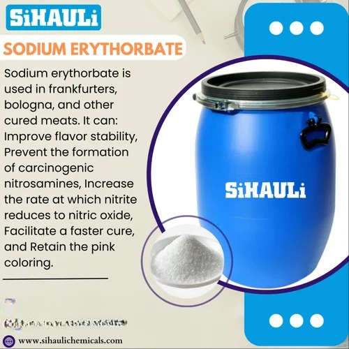 Sodium Erythorbate Manufacturers, Suppliers, Exporters From Vasai Mumbai