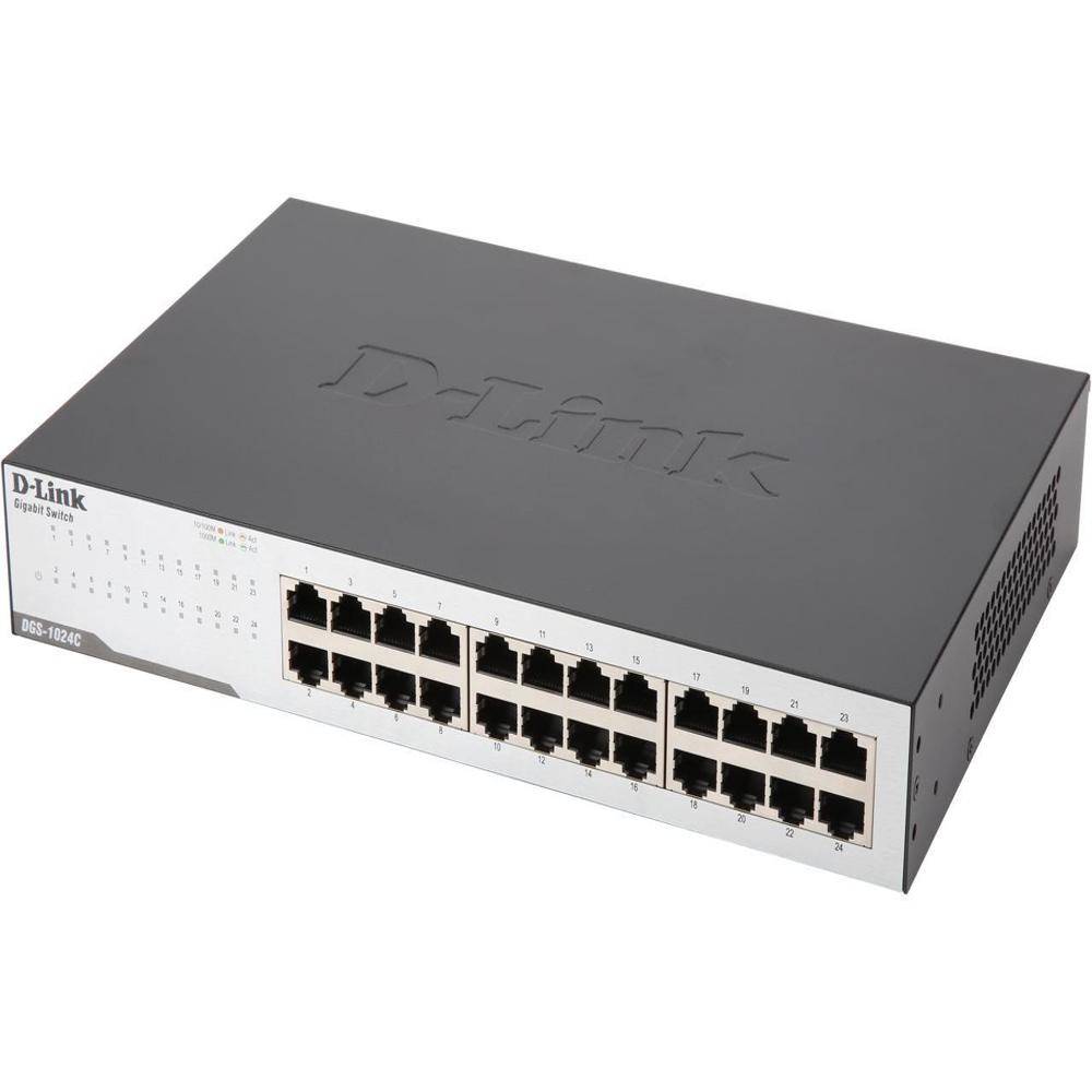 D Link Network Switch - Dgs 1024c 24 Port Dimension(l*w*h): 282.2 X 178.0 X 44.5 Millimeter (Mm)