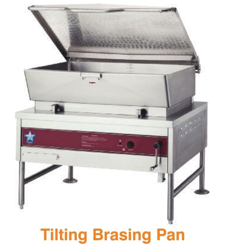 Tilting Braising Pan - Features: Good Quality