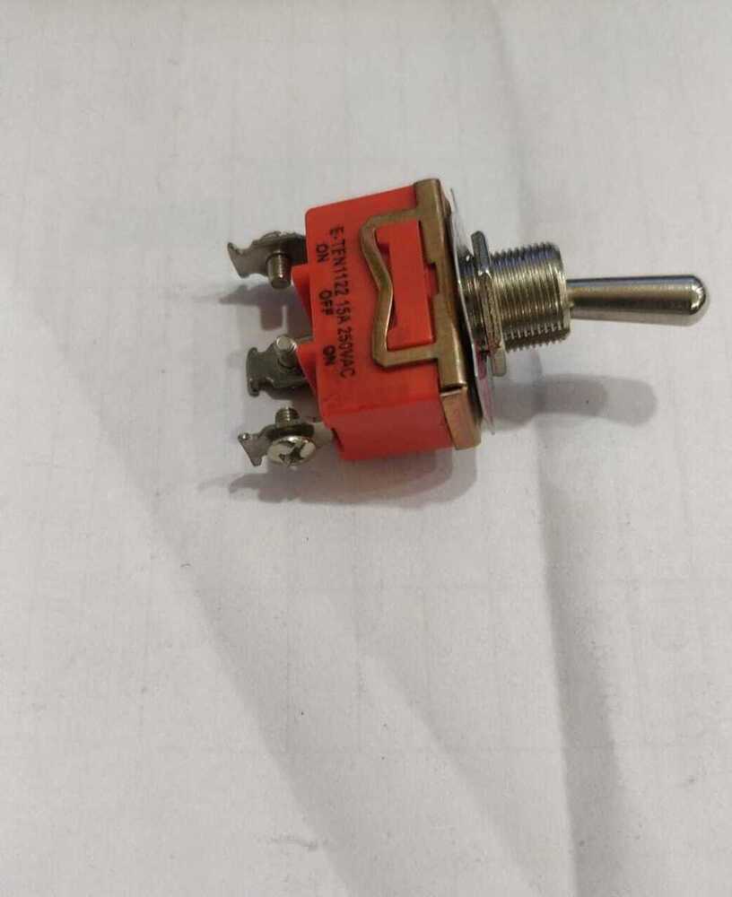 Toggle Switch 15 Amp 6 Pin On-off-on (Imported ) - Automation Grade: No