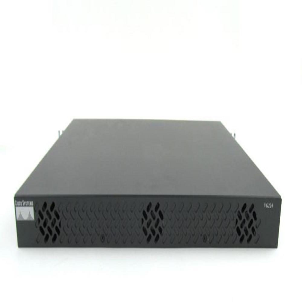 Cisco Vg224 Voice Gateway - Dimension (L*w*h): 1.75h X 17.5w X 13.5d In. (44.4 X 444.5 X 342.9 Mm) Inch (In)