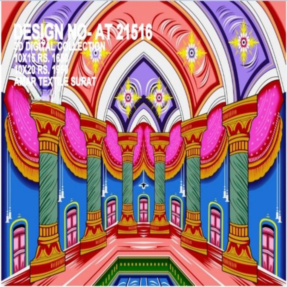 New Digital Sidewall - Application: Mandap