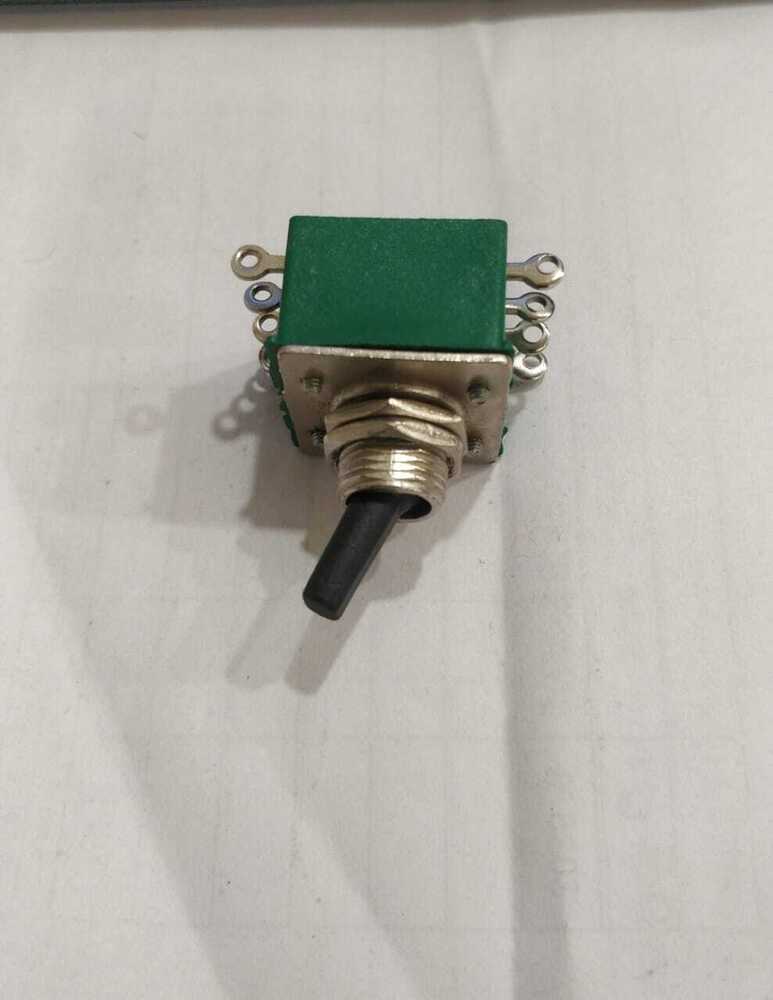 Toggle Switch 2/5 AMP DPDT 8 Pin