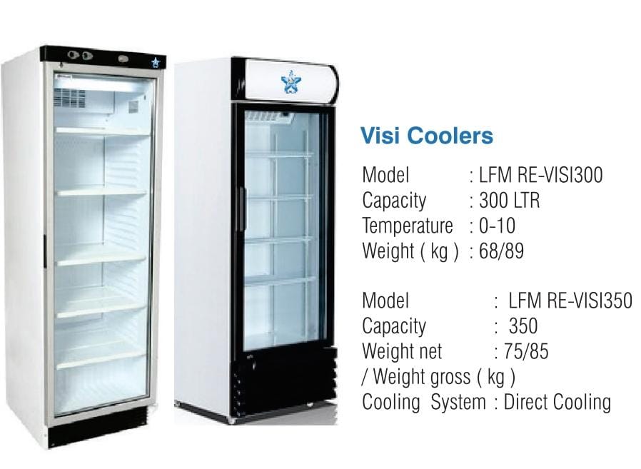 Visi Coolers - Material: Ms