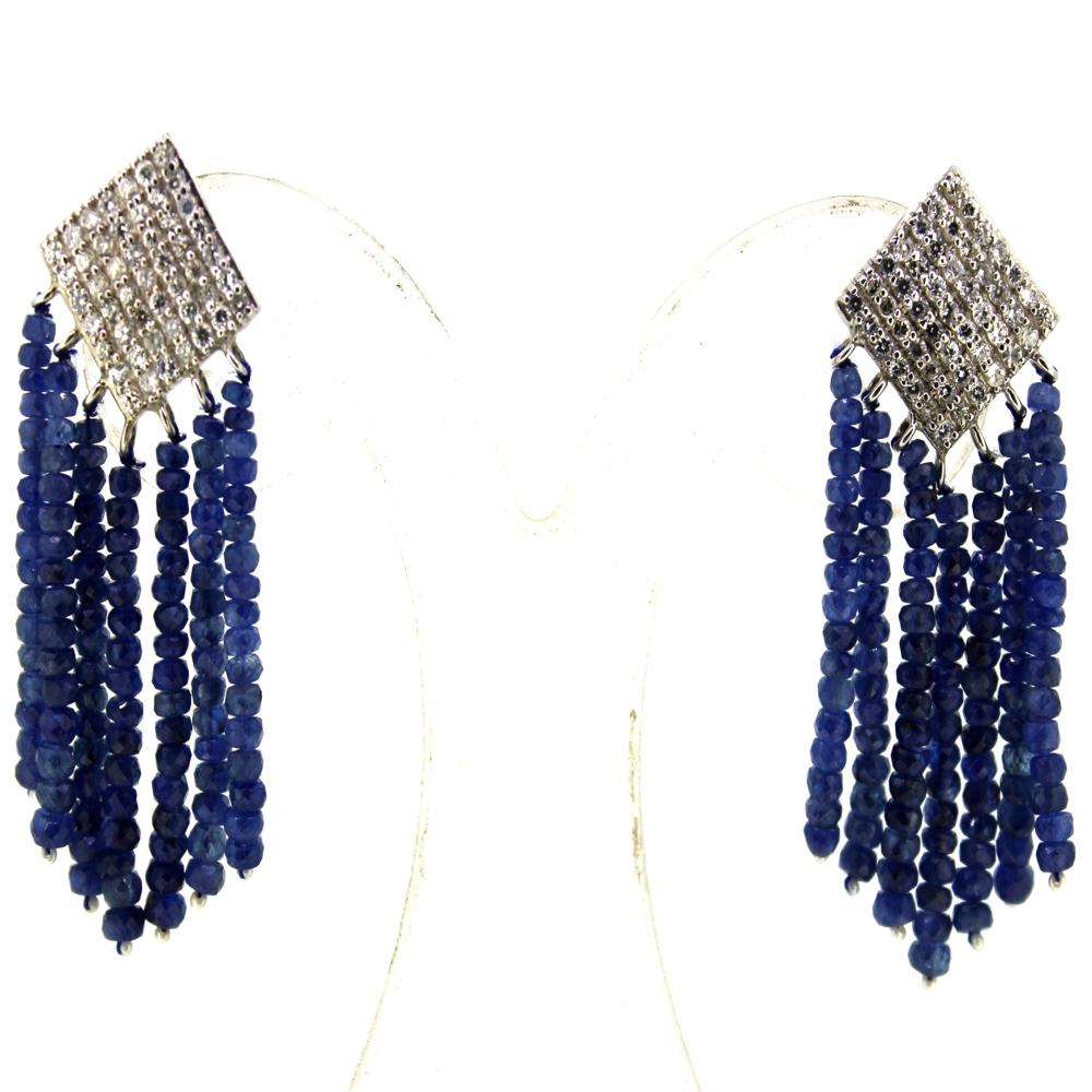 Sapphire Dangle Earring
