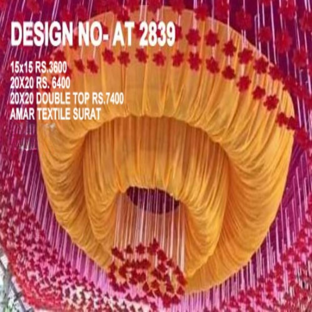 Tent Heavy Ceiling Designs - Color: All In Stock