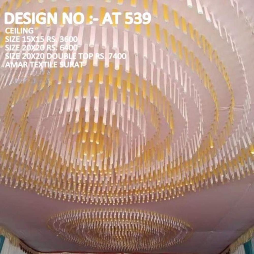 Tent Heavy Ceiling Designs - Color: All In Stock