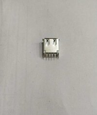 TYPE A-4 PIN STRAIGHT 13MM BLUE FEMALE USB