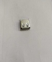 TYPE A-4 PIN STRAIGHT 13MM BLUE FEMALE USB