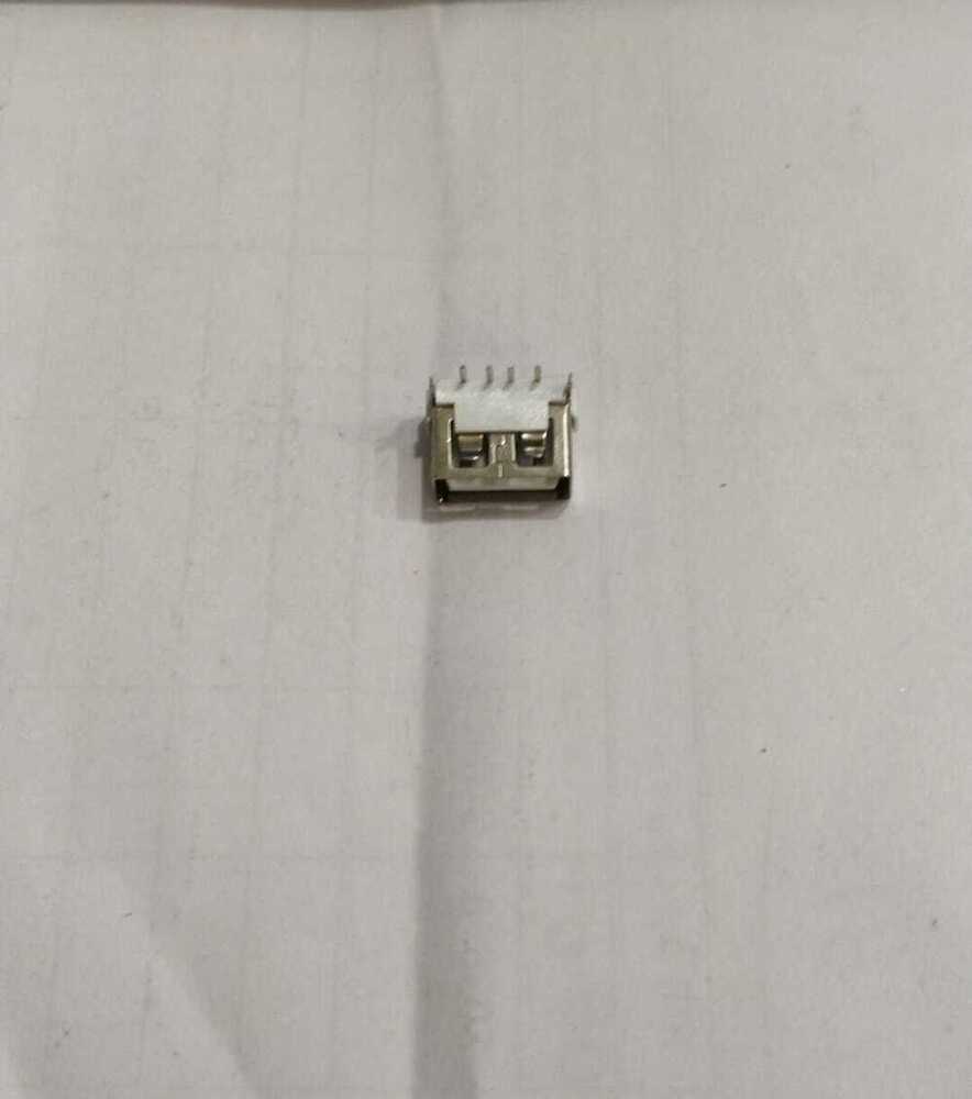 TYPE A 4 PIN RIGHT ANGLE 13 MM FEMALE USB