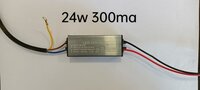 24W 300mA Waterproof Driver for Street & Flood Light