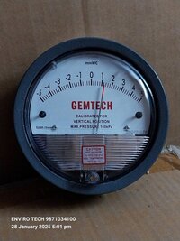 GEMTECH  Magnehelic Gauge Wholesalers  India Delhi