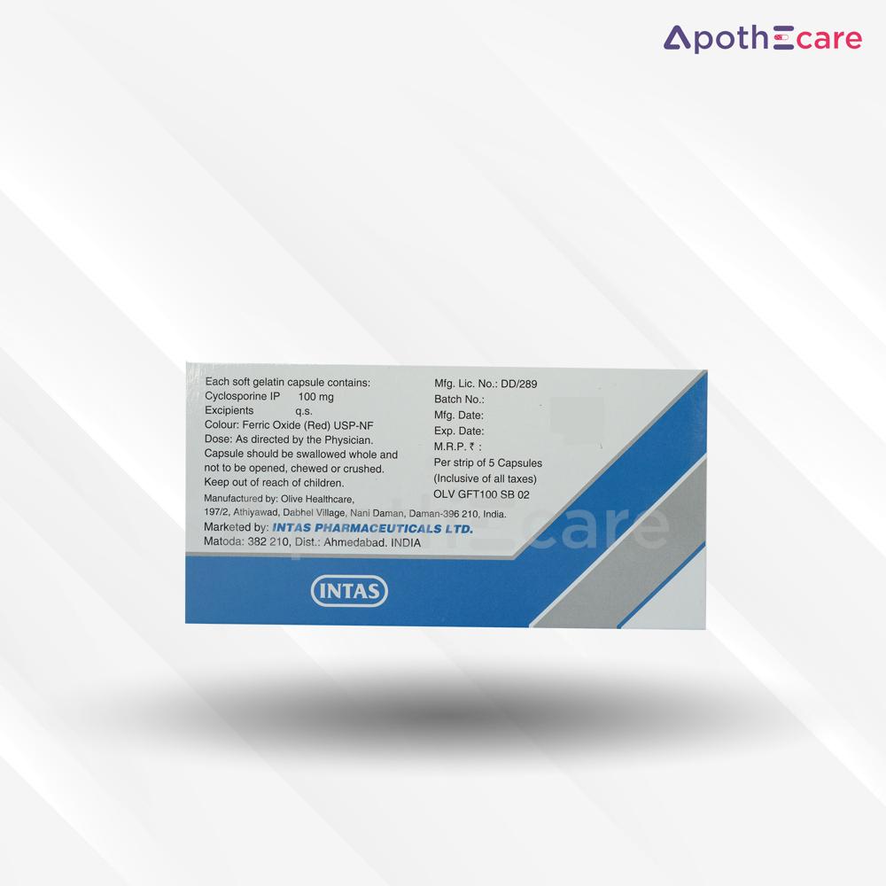 Grafotas 100mg Capsule