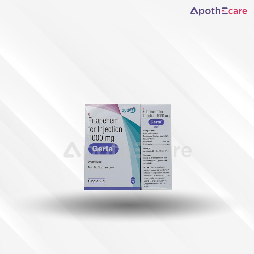 Gerta 1gm Injection - Grade: A