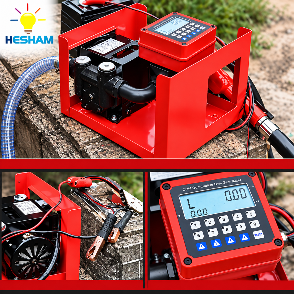 Electric Diesel Transfer Pump 220v Ac - Flow Rate: 70lpm