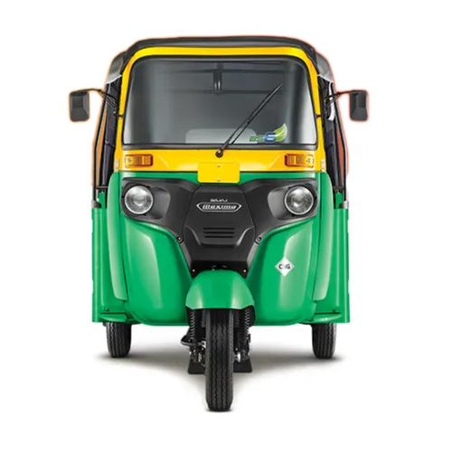 Bajaj Maxima X Wide Cng Auto Rickshaw - Color: Green