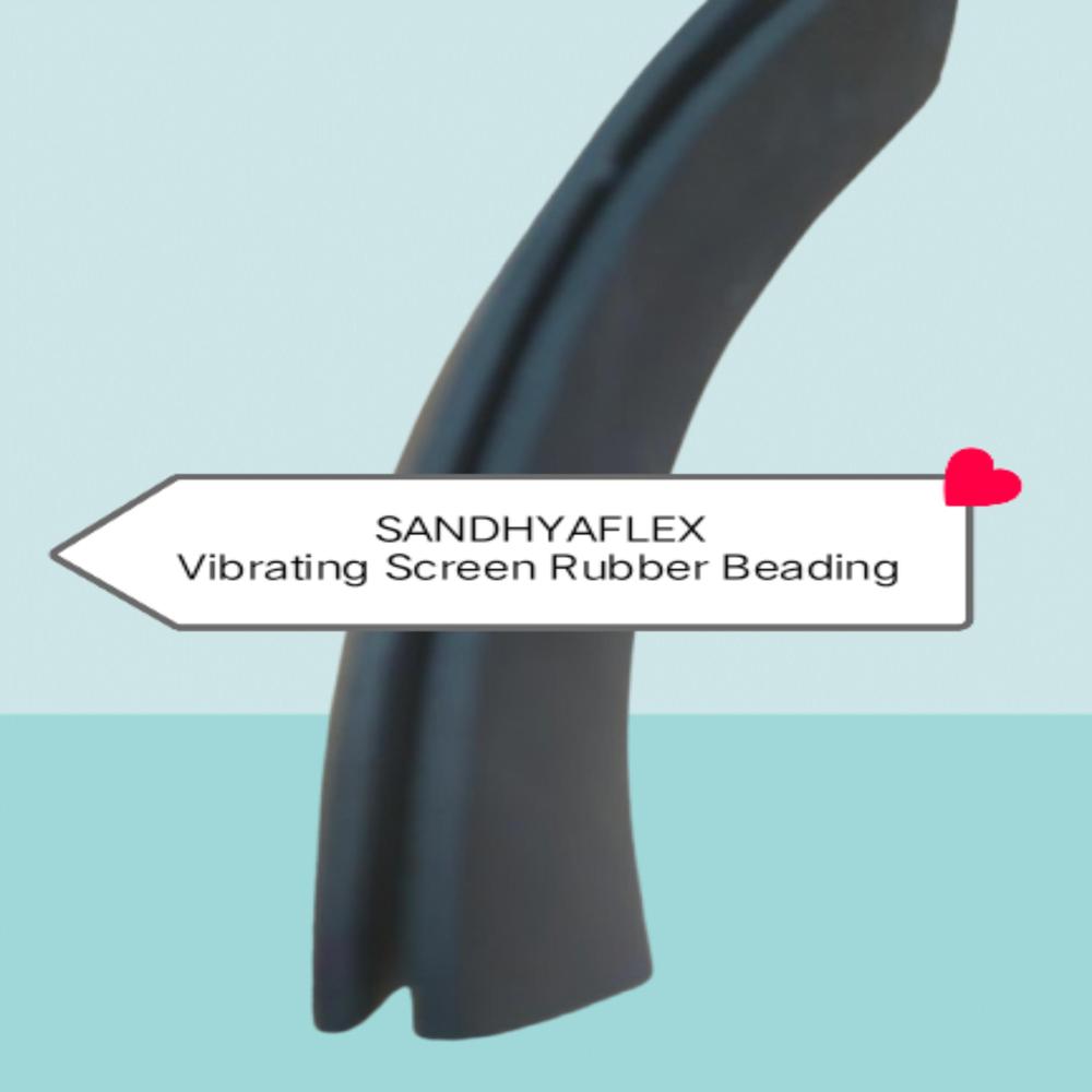 Vibrating Screen Rubber Beading - Cage Material: Custom