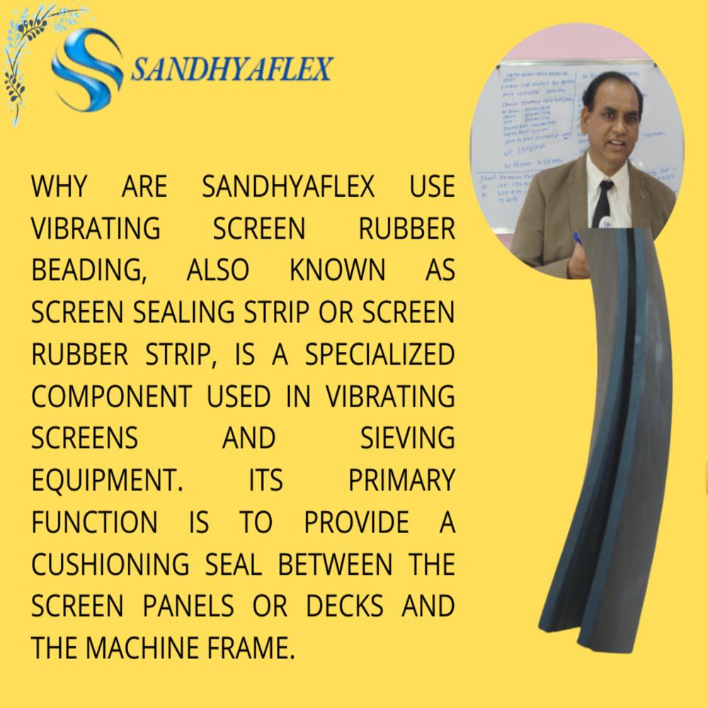 Vibrating Screen Rubber Beading