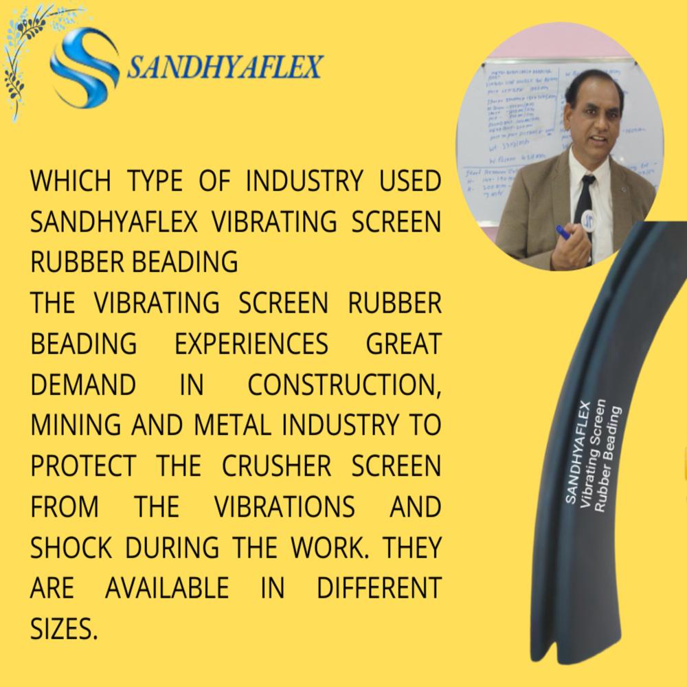 Vibrating Screen Rubber Beading 