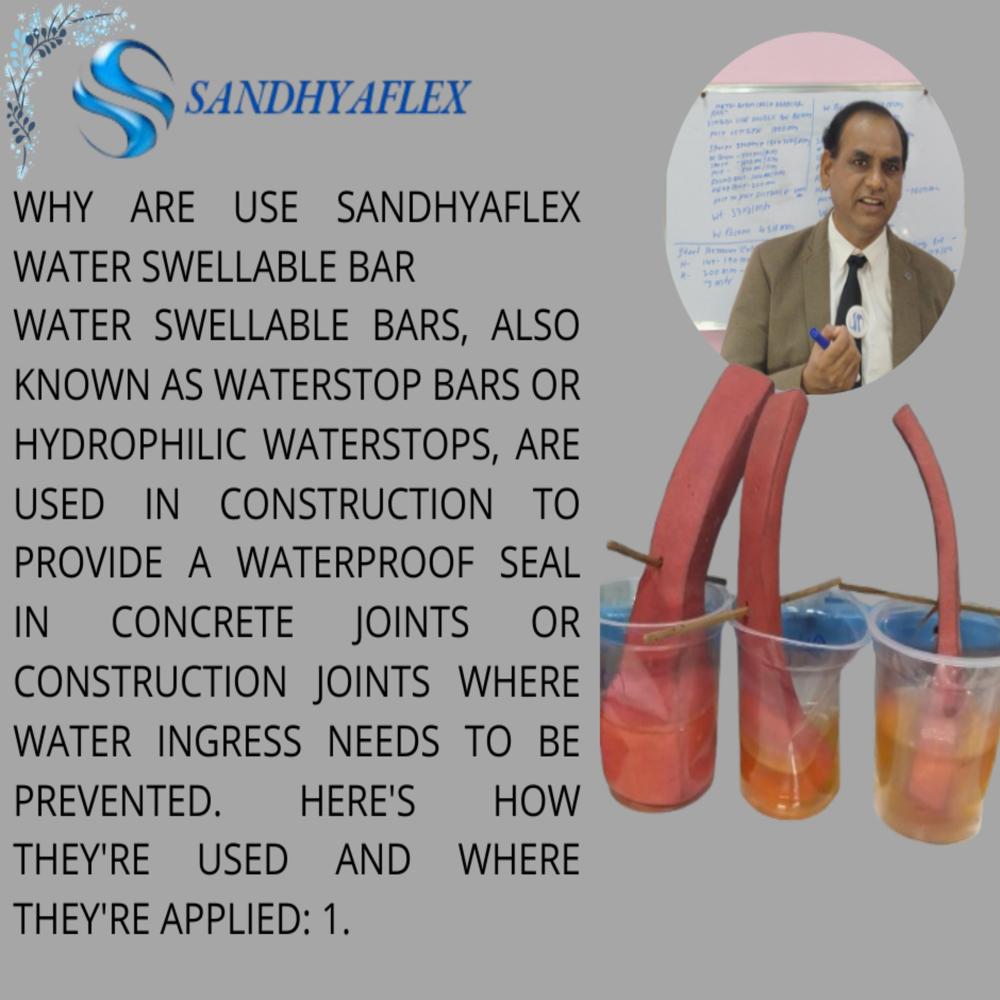 Water Swellble Bar  25 x 20 mm