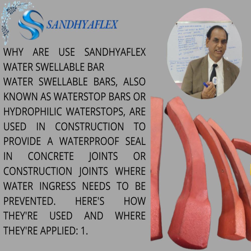 Water Swellble Bar  25 x 20 mm
