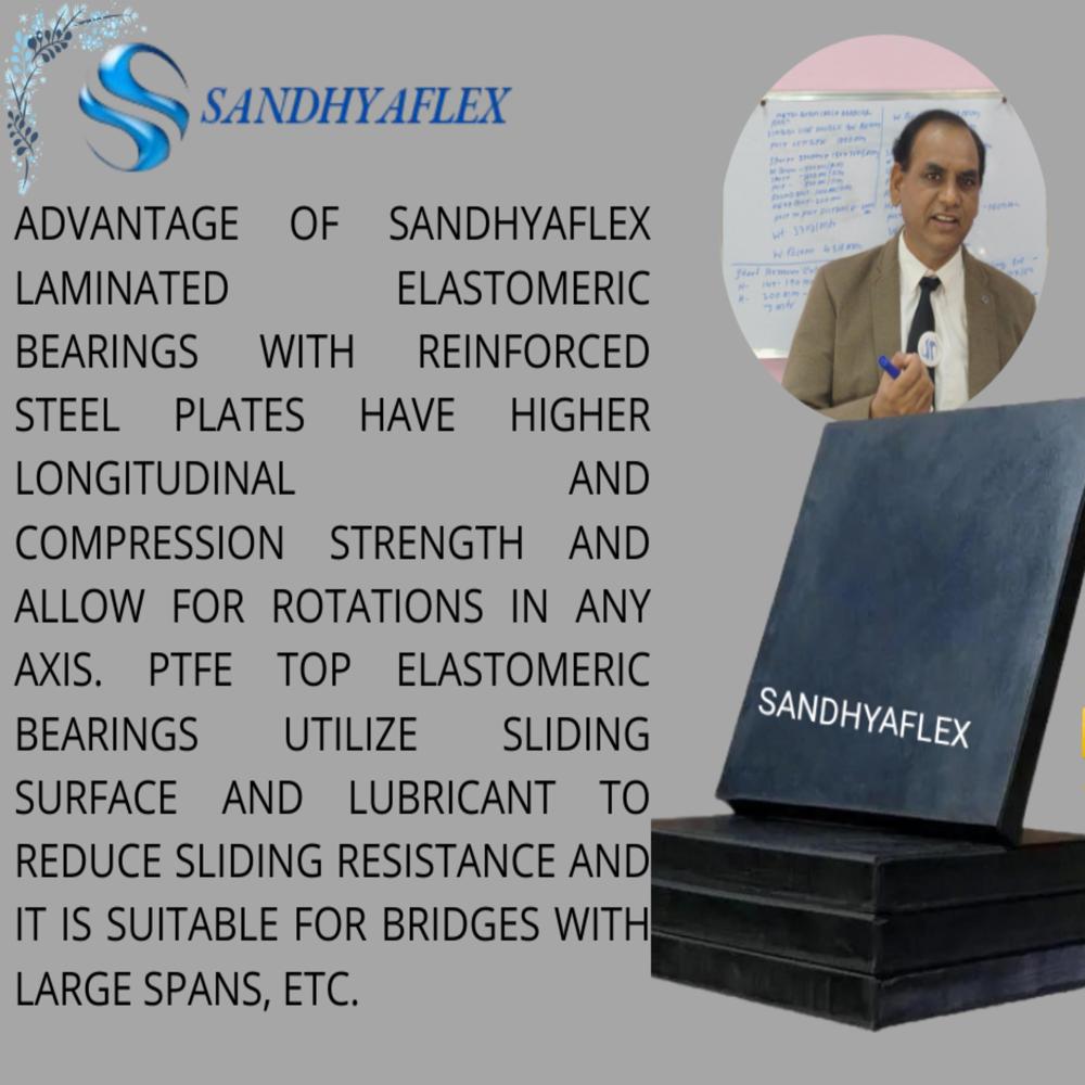 Steel Laminated Elastomeric Bridge Bearing 