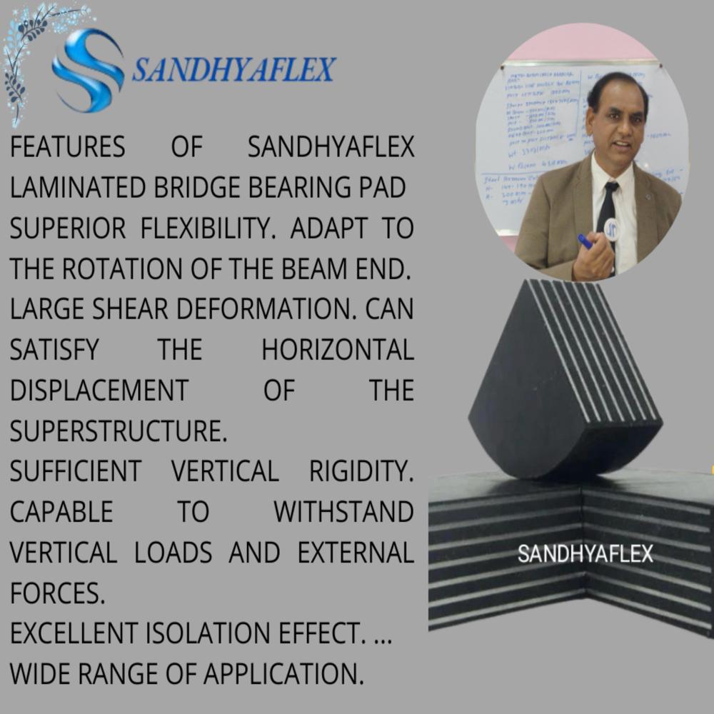 Steel Laminated Elastomeric Bridge Bearing 