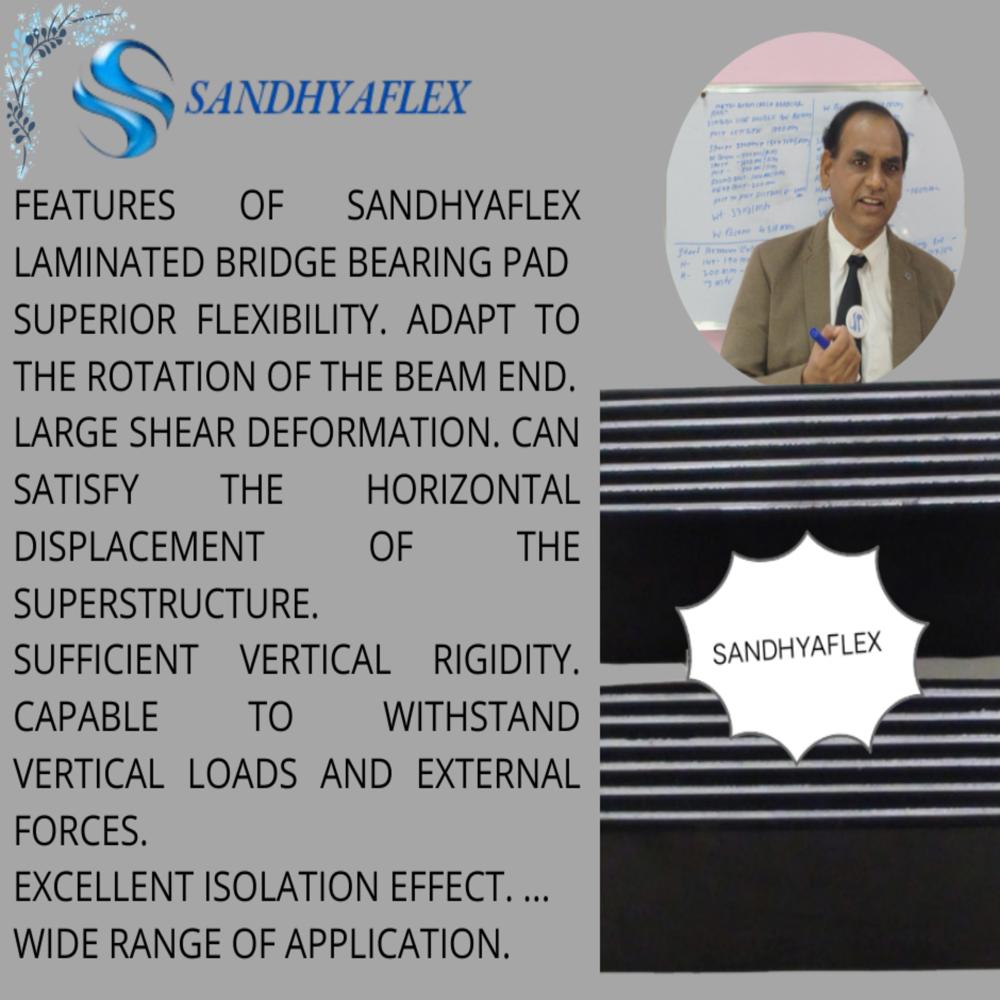 Steel Laminated Elastomeric Bridge Bearing 
