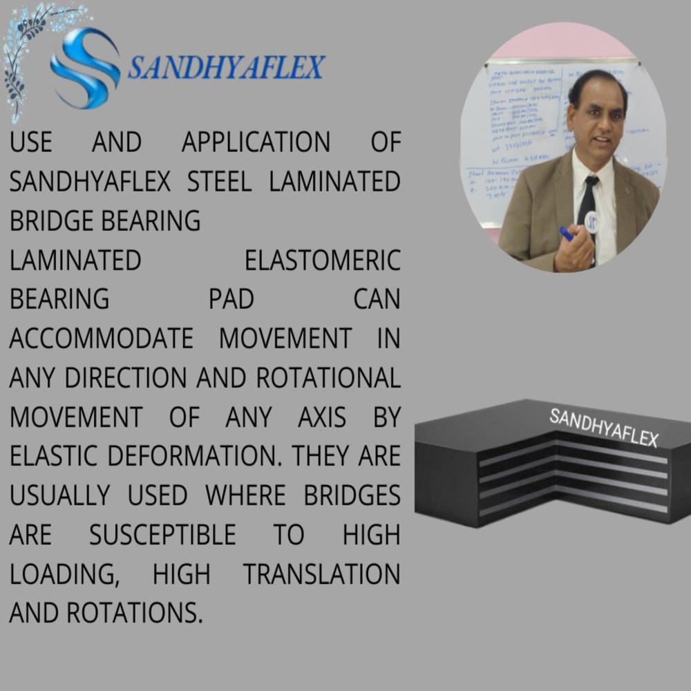 Steel Laminated Elastomeric Bridge Bearing 