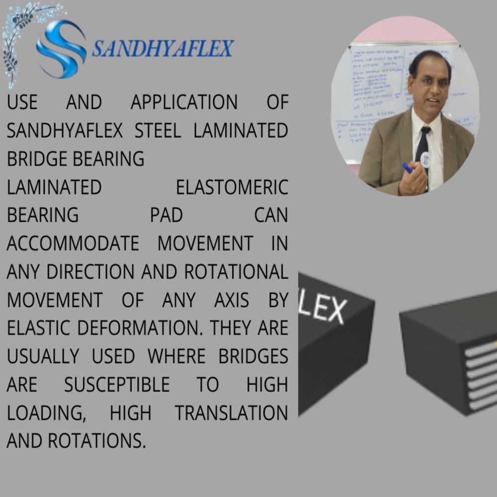 Steel Laminated Elastomeric Bridge Bearing 