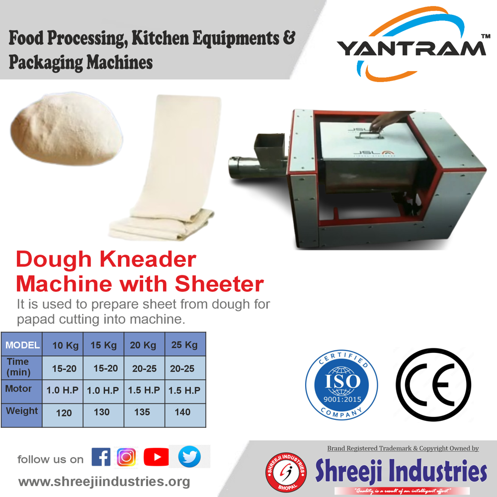 Dough Mixer with Sheeter
