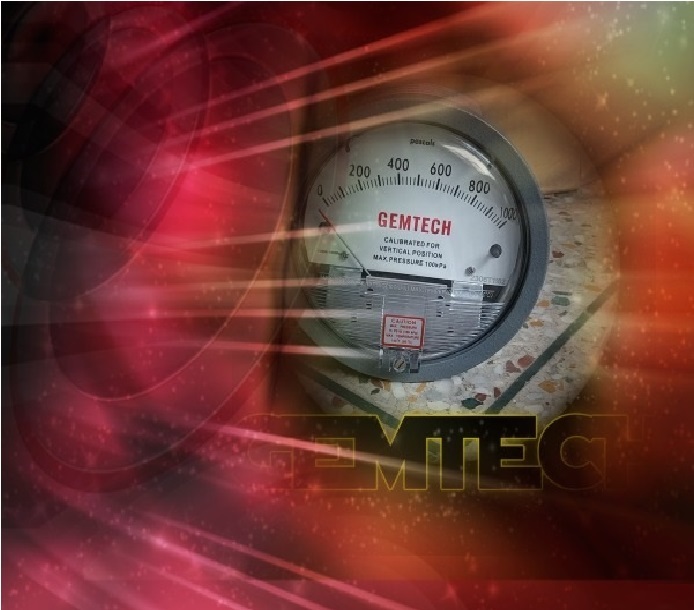 Supplier Gemtech Differential Pressure Gauge In Pandharpur Maharashtra - Accuracy: A 2% (-Ha Model A 1) Of Fs (A 3% (-Ha A 1.5%) On -0