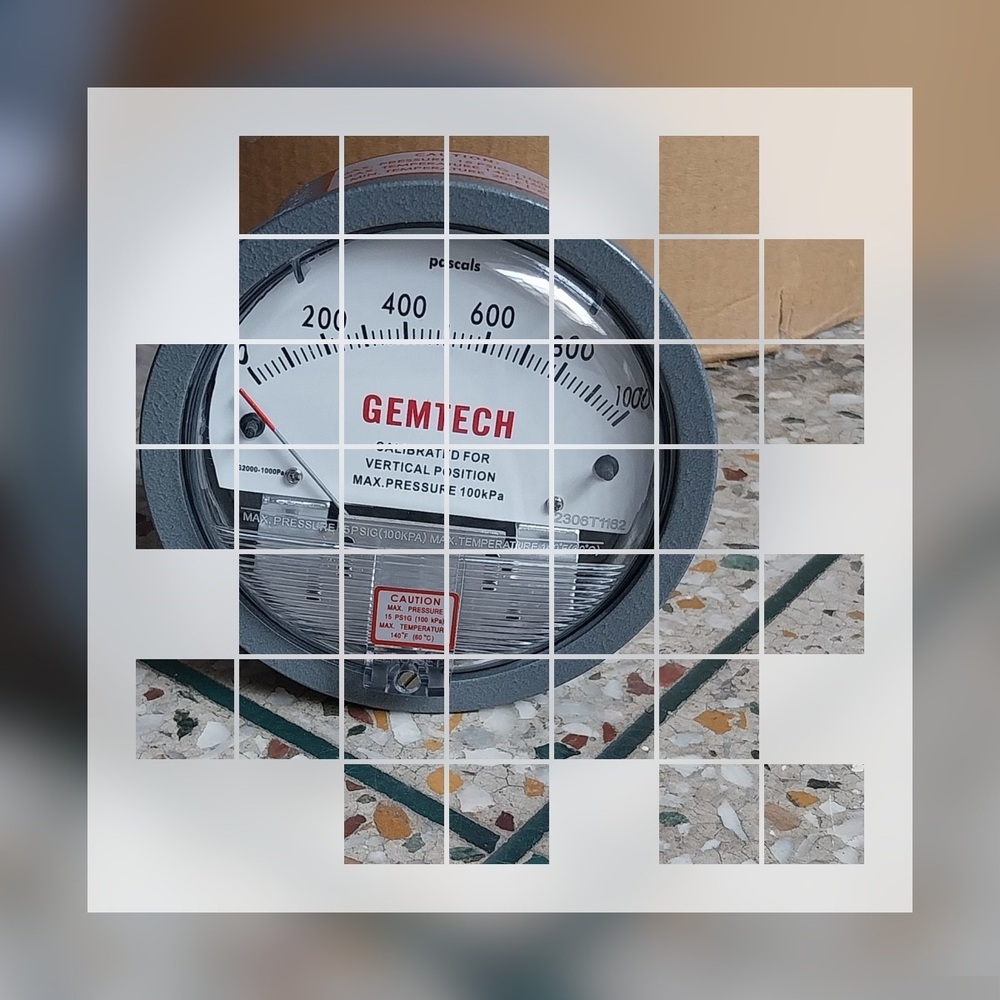 Supplier Gemtech Differential Pressure Gauge In Pandharpur Maharashtra - Accuracy: A 2% (-Ha Model A 1) Of Fs (A 3% (-Ha A 1.5%) On -0