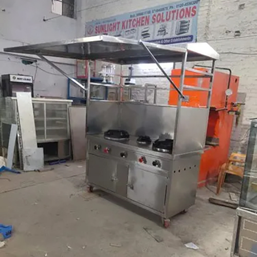 Commercial Food Counter - Design: Rectangular