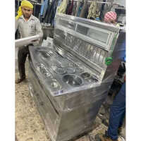 Fast Food Ss Display Counter - Design: Rectangular