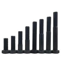 Black High Tensile Bolt - Grade 8.8, 10.9, 12.9 | Minimum Height 40mm, Length 40mm, M-8 To M-20, Galvanized Finish, Industrial Use