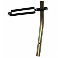 8inch Street Light Clamp - Color: Silver