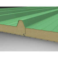 Puf Roofing Sheets - 30 Millimeter Thickness, Standard Size, Plain Pattern, Rectangular Shape | High-performance Puf Material