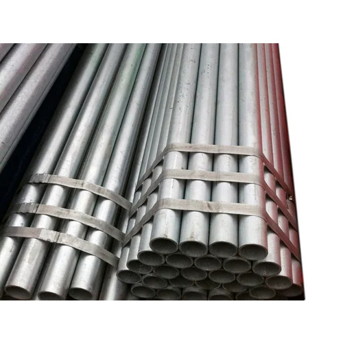 3 Inch Galvanized Iron Pipes - Color: Silver