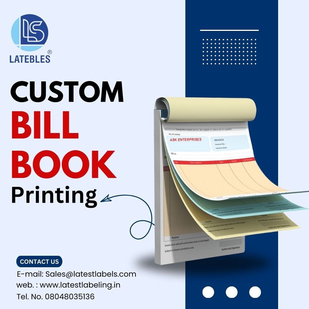 Custome Bill book