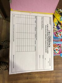 Custome Bill book