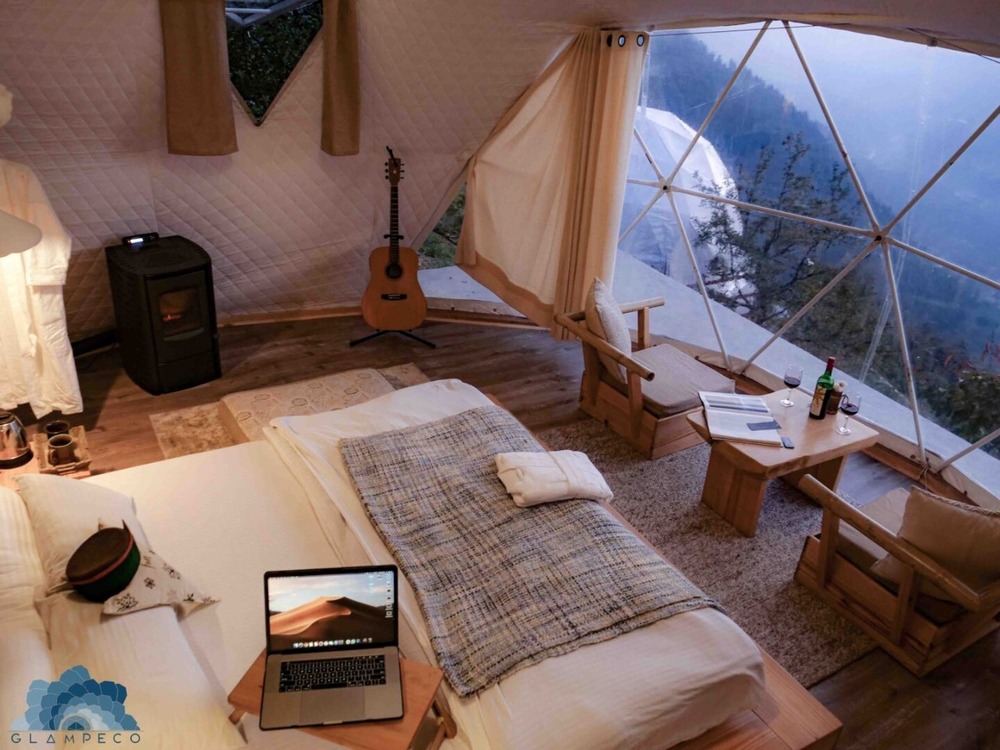 Geodesic Dome House - Capacity: 3-4 Person