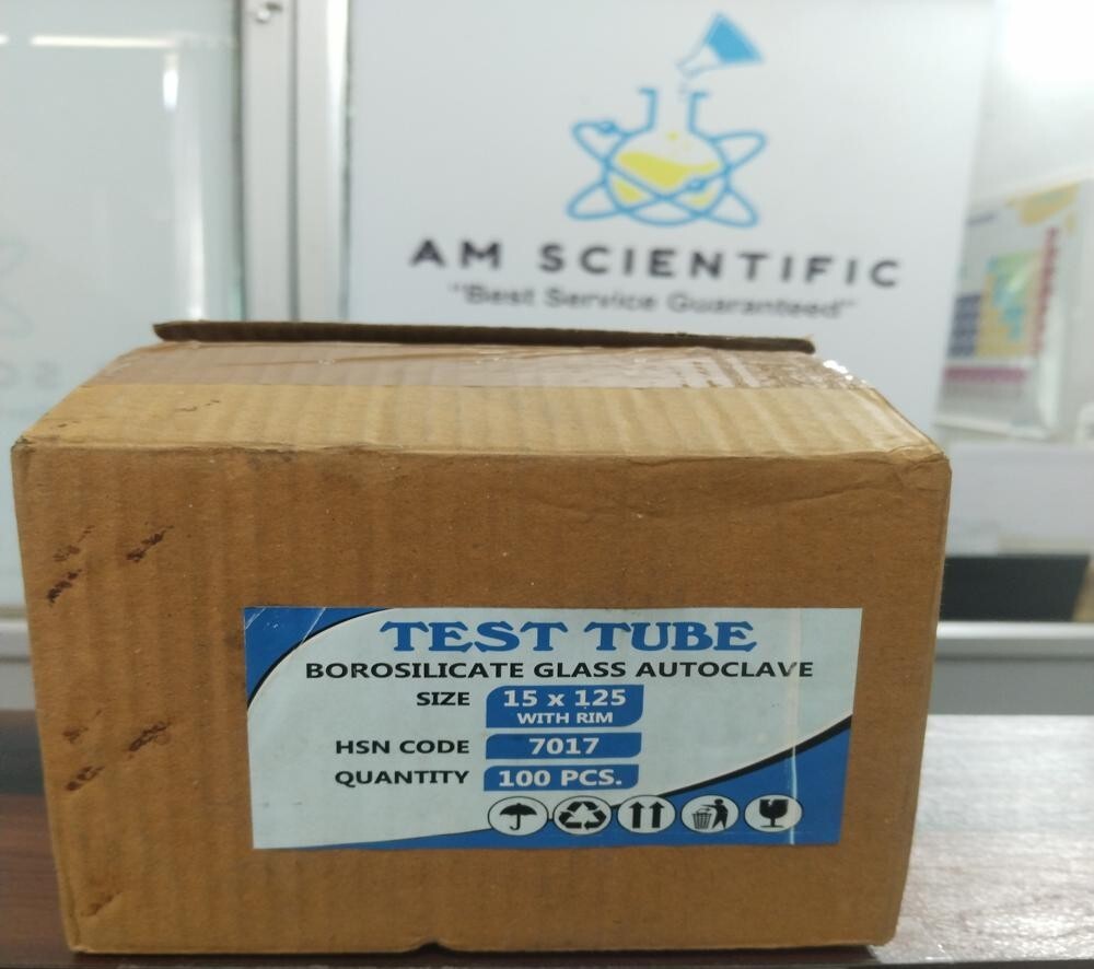 Test Tube Borosilicate Glass - Color: Transprent